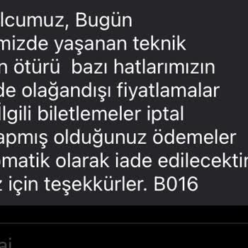 Anadolu Jet Ajet Bilet İptali