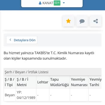 Tapu ve Kadastro Genel Müdürlüğü E-devlette Müstakil Tapum Müşterek Yapılmış