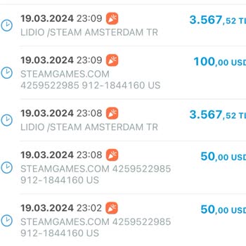 Kuveyt Türk Steam Games İzinsiz Para Çekti