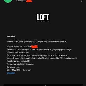Loft Ve Aras Kargo İş Birliği İle Nasıl Mağdur Edildim!