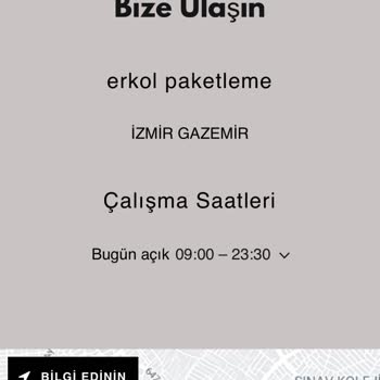 Evde Ekişi Paketleme Başvurusu!