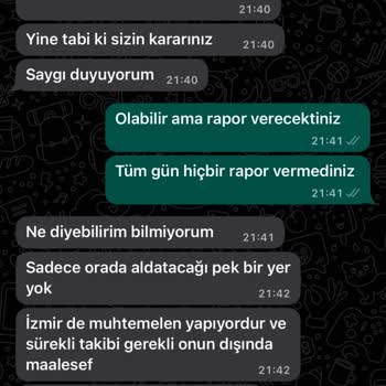 Gölge Özel Dedektiflik Tarafından Verilen Hizmetteki Mağduriyet