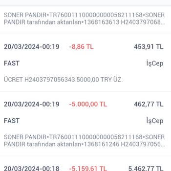 İş Bankası Maaşımın Dörtte Birinden Fazlasına Banka El Koyuyor. Takas Yolu Tah.