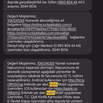 Kablo TV İnternet Kurulmaması