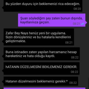 Nays İade Konusunda Vasat Kaldı!