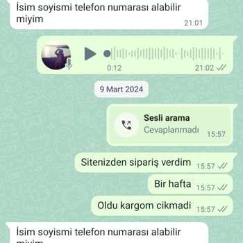 Bulem Butik Ne Param Verildi Ne De Kargom Geldi