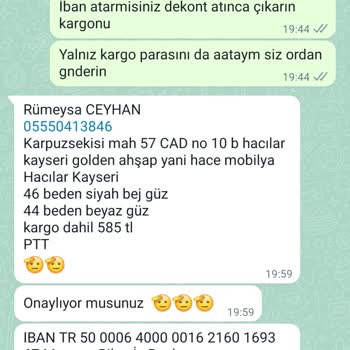 Bulem Butik Ne Param Verildi Ne De Kargom Geldi