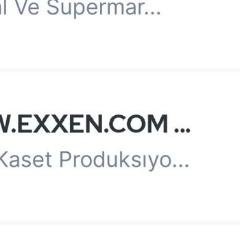 Exxen Haberim Yokken Üyelik