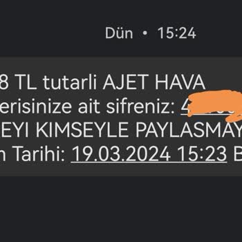 Anadolu Jet Ajet Kendi Hatasından Dolayı Bizleri Mağdur Etmiştir