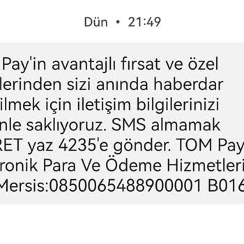 Tombank Hesabı Silme