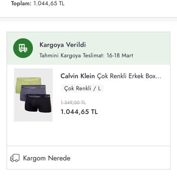 Boyner Scotty Kargo Firması Şikayet
