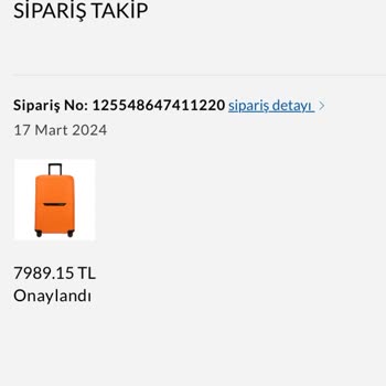 Samsonite İptal Talebine Tepkisiz