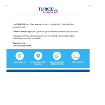 Turkcell İptal Ettiğim Abonelik Hala Aktif Denilip Fatura Kesiliyor