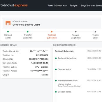 Trendyol Express Kargomu 10 Gündür Bekletiyor.