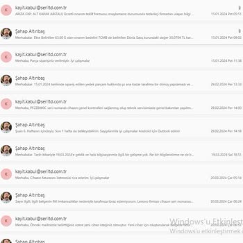 Lenovo Bilgisayar Lenovo Ayıplı Mal