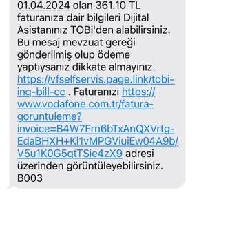 Vodafone Operatörünün Cezalandırma Yöntemi
