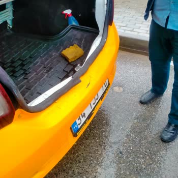 TikTak Kirala 8 Mart'ta Meydana Gelen Hafif Trafik Kazası