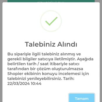 Sneakersonline.tr Den Alınan Ürünün Kargoya Verilmemesi