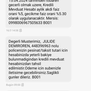 Türkiye Sigorta Habersiz Yapılmış Konut Poliçe Yenileme