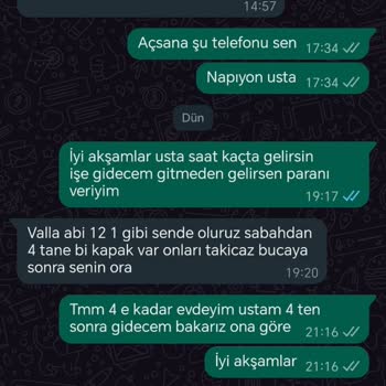 Armut Uygulama Üzerinden Anlaştığımız İşin Yapılmaması Şikayeti