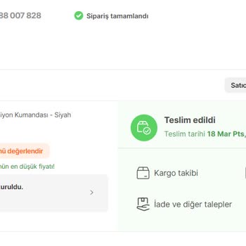Sürat Kargo Hepsiburada'dan Kargo Elime Ulaşmadı Ancak Teslim Edildi Görünüyor