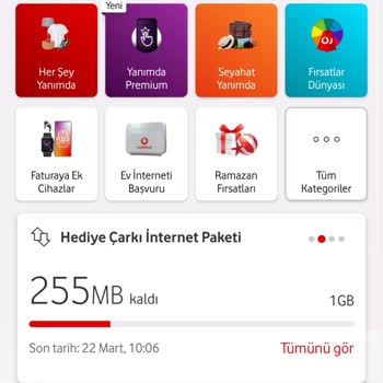 Vodafone İnternetim Olmasına Rağmen Aşım Paketi Ekledi İptalini İstiyorum
