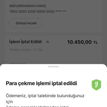 Gardrops Parama Vermiyor Ödeme Yapmıyor