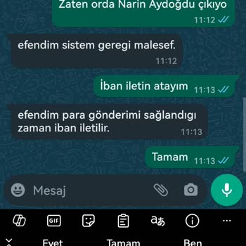 Vehbi Koç Vakfı (Burs Başvurusu) Burs Mesajıyla İlgili Şikayet