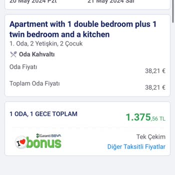 Jolly Tur Sistemde Verdiği Fiyatı Onaylamıyor.