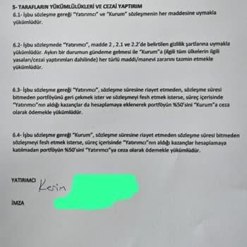 Wafra Investment Wafra Şirketi Kâr Garantili Sözleşme