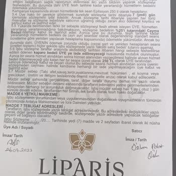 Liparis Güzellik Salonu Liparis Gaziantep Şubesinin Kurumsallıktan Uzaklığı Ve Sorumsuzluğu