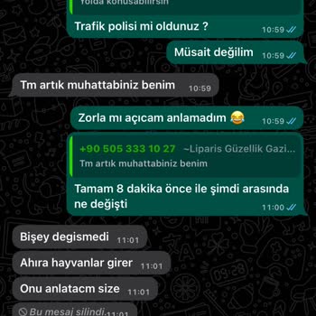 Liparis Güzellik Salonu Liparis Gaziantep Şubesinin Kurumsallıktan Uzaklığı Ve Sorumsuzluğu