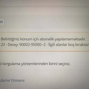 CK Boğaziçi Elektrik Belirttiğiniz Konum İçin Abonelik Yapılamıyor