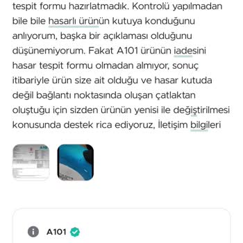 A101 Arızalı Kondisyon Bisikleti