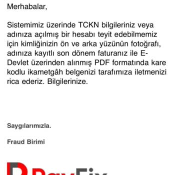 Payfix Adıma Hesap Açıldı