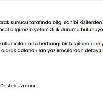 İsimtescil.net Web Kılavuzu Paketi Aldım Yeterli Destek Verilmedi