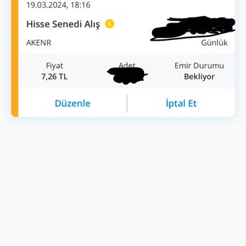 Denizbank Hisse Senedi Emir Bekletiyor Sonra İptal Ediyor