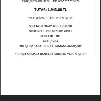 Keikei Ürün İadesi Kabul Edilmeyişi