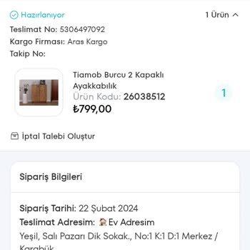 A101 Ürünü Hala Göndermedi