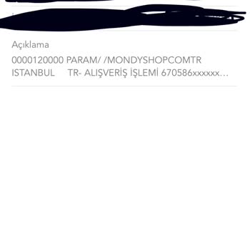 Mondyshop.com: Ödenen Ürün Teslim Edilmedi!