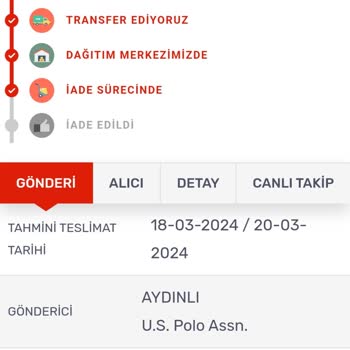 U. S. Polo Assn Ve Kargom Sende Kargoyu Kaybettiler