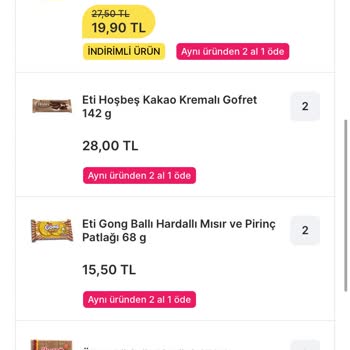 Migros Hemen Sepette İndirim Yalanı