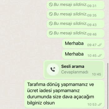 Appleturkiye.com Sitesinin Ücret İadesi Gerçekleştirmemesi