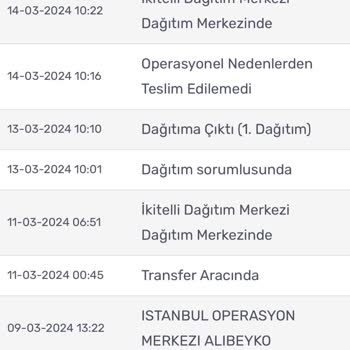 Kargomsende İkitelli Dağıtım Merkezi 11 Gündür Kargomu Teslim Etmiyor!