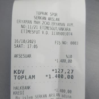 Toprak Spor Orijinalliği Şüpheli Ürün Satıyor!