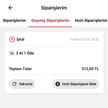 Pizza Hut Para İadesi Yapmadı