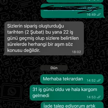 Dharmacaim Firması 7 Hafta Geçmesine Rağmen Siparişimi Göndermedi