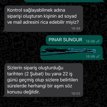 Dharmacaim Firması 7 Hafta Geçmesine Rağmen Siparişimi Göndermedi