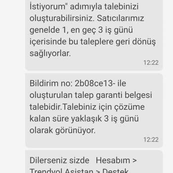 Trendyol Bir Ayda Bozulan Ürün Mağduriyeti