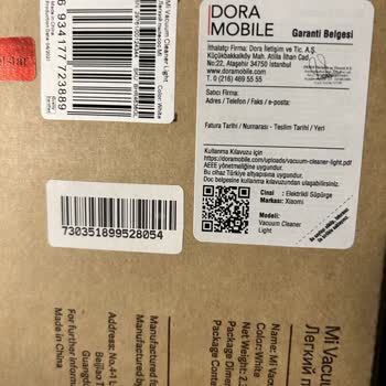 Xiaomi - Hepsiburada - Dora Mobile Tarafından Mağdur Edilen Müşteriyim